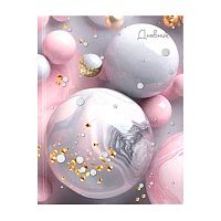 Дневник 1-11кл. КОКОС тв.обл. "Marble balls" 252545 глянц.лам.,тисн.фольг.,девоч.