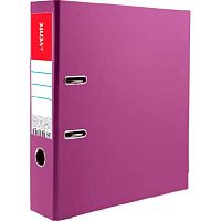 Регистратор 75мм deVENTE А4 3093803 PP,фиолет.,разбор.двухстор.,наварн.карм.с этикет.,металл.окант.
