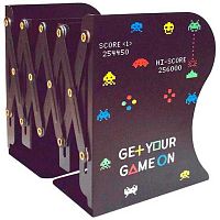 Подставка для книг deVENTE "Game ON" 8063224 метал.,19*14,7*9см,телескопическая