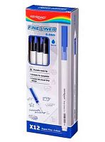 Ручка капиляр. KEYROAD "Fineliner" KR972457 синяя,0,4мм