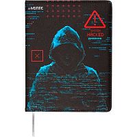 Дневник 1-11кл. deVENTE тв.обл. "Label. Hacker" 2020507 антиванд.кож.зам.,бел.бум.