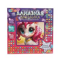 Мозаика алмазная MULTIART "Единорожка" AM15X15-123962 15*15см,к/к