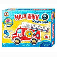 Игра на липучках РС "Машинки. Спецтехника" 03271