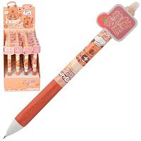 Ручка гелевая авт. "Пиши-Стирай" КОКОС Morn Shine "Капибара" 252136 синяя,0,5мм,игольч.,асс.