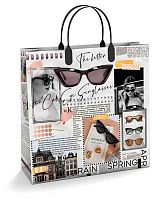 Пакет подар. пластик. 30*30см Люкс