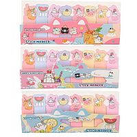 Стикеры CENTRUM "Котики и сладости" 77009 бум.,5,5*12,6см