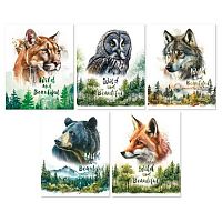 Тетрадь 48л. (клетка) BG "Животные" 59413 суперэконом