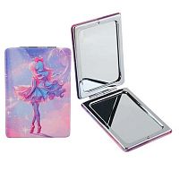 Зеркало КОКОС "Magic ballerina" 251878 сиреневый,кож.зам.,6*8,5см