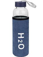 Бутылка д/воды 500мл Миленд "Классика" УД-7548 серая,в чехле