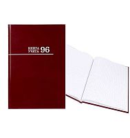 Книга учета А4  96л. Проф-Пресс (клетка) "Бордо" 96-3169 глянц.лам.,тв.обл.