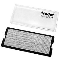 Касса букв и цифр Trodat 6005