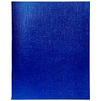 Тетрадь 48л. (клетка) ХАТ б/в обл. "Metallic Синяя"