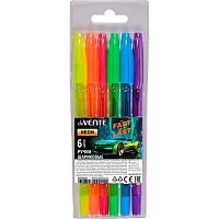 Набор шар. ручек  6цв. deVENTE "Fast Or Last" 5073520 п/прозр.корп.,0,7мм,блист.