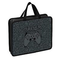 Папка пластик,с ручками А4+ КОКОС "Gamer" 250935 на молн.
