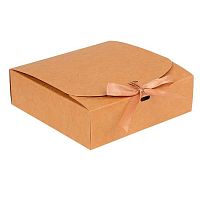 Коробка подар. КОКОС 212866/1 крафт (16,5*16,5*5) 