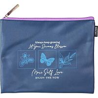 Папка д/тетрадей А5 deVENTE "Fashion" 8053534 антиванд.кож.зам.,с ручкой,на молн.