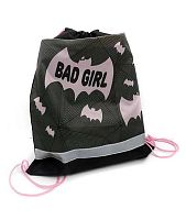 Сумка д/обуви ПЧЕЛКА СДС-71 42*34см "Bad girl" ткань,карм.,светоотр.полоса