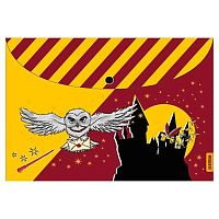 Папка-конверт на кнопке А4 CENTRUM "Сова" 76910 пластик,160мкм