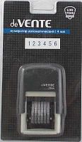 Нумератор авт. deVENTE 7846  6 разр., 4мм  4114300