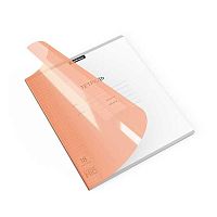 Тетрадь 18л. (клетка) EK пластик.обл. "Классика CoverPrо Апельсин Неон оранжевая" 56368