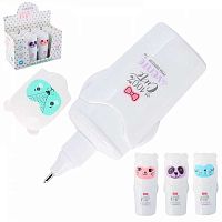 Коррект. ручка  7мл deVENTE "100% Cute" 4061111 быстросох.укрывистая,трубч.сист.подачи,цв.корп.асс.