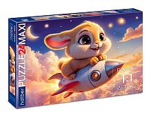 Пазлы   24 ХАТ А2 MAXI Premium "Зайка-мечтатель" 33152