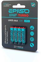 Батарейка EPILSO LR03/AAA 4 Blister Card 1.5V TURBO (БП-00000347)