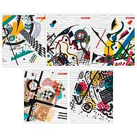 Тетрадь 48л. (клетка) КанцБиз "Авангард" ЕАС-13057/5 обл.карт.,микротекстура,асс.