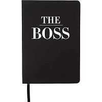 Записная книжка А5  80л. deVENTE "The BOSS" 2251566 тв.обл.,кож.зам.,бел.бум.,клетка