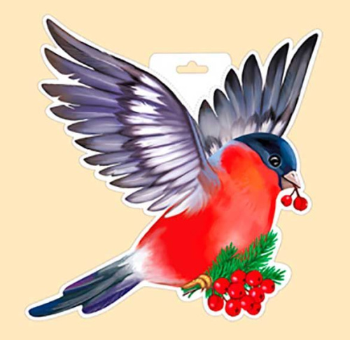 Плакат НГ А4 "Снегирь" 92.676.00 Плакат НГ А4 "Снегирь" 92.676.00