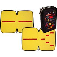 Пенал 2отд. 205*140*52 deVENTE "Street Style" 7012318 текстиль.,на молн.