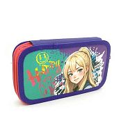 Пенал 2отд. 190*105 ПЧЕЛКА ПО-090 "Милая блондинка" ткан.торец