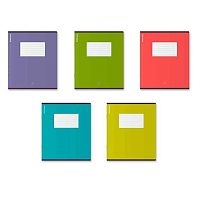Тетрадь 24л. (клетка) EK "Unicolor Bright" 64848 обл.мел.карт.,асс.