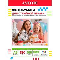 Фотобумага deVENTE А5 180г/м2 глянцевая односторонняя 100л. (2042400)