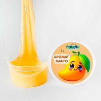 Лизун Слайм "Стекло" манговый 50гр. 00-00512556