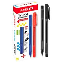 Ручка масл. шар. deVENTE "Triolino Translucent" 5073843 чёрная,0,7мм,ультрагл.письмо резин.держ.