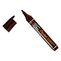 Маркер перм. Pentel "Extra Large Point" N450EE-3 коричневый,пулев.,4мм