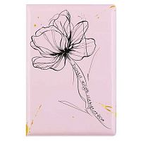 Обложка д/паспорта Fiorenzo "Делай жизнь искусством" 253340 ПВХ,печать б/уголков