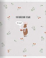 Тетрадь предм. 48л. Be Smart "Dreamland-Английский язык" N5331 справ.инф.,лам. (клетка)