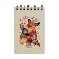 Блокнот В6- 100л. BV спираль Cute Journal "Любовь,как она есть" 3-100-004/03 линейка