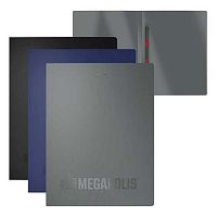 Папка с пруж.скоросшивателем EK "Megapolis" 50132 пластик,текстура "песок",600мкм,асс.