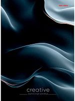 Записная книжка А5 120л. Проф-Пресс спираль "Абстрактные волны-2" 120-7214 тв.обл.,глянц.лам.,клетка