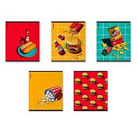 Тетрадь 48л. (клетка) EK "Cheat Meal" 64860 твин-лак,асс.