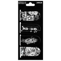 Закладки магнитные КОКОС "Тайны аниме" (4шт) 240526 картон,25*55мм