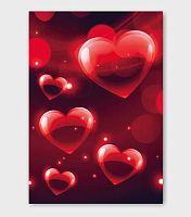 Набор мини-открыток Микрос "Сердце" (10шт) ч57272