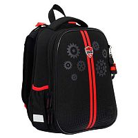 Ранец КОКОС ERGO First "Speed road" 250031 жёстк.,эргоном.спинка,37*29*17см,2отд.