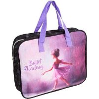 Сумка-планшет А4 deVENTE "Ballet Academy" 8056500 текстил.,с расш.8см,удлин.ручки 28см