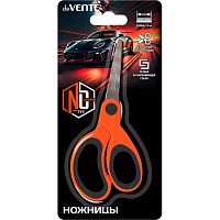 Ножницы детск. 13см deVENTE "No Limits" 8010516 закругл.лезвия,прорезин.ручки,к/блист.