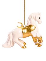 Подвесное украшение НГ ФЕНИКС "Символ года 2026. Лошадь" 94962 фарфор,3,3*8*9,4см