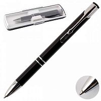 Ручка подар. авт. шар. Fiorenzo 180985/6 синяя,0,7мм,чёрн.корп.,пластик.футляр